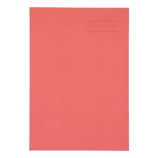 Classmates A4+ Exercise Book 80 Page, 8mm Ruled, Red - Pack of 50